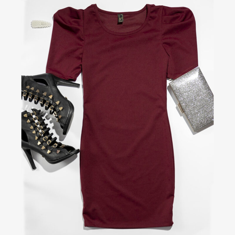 Vestido Corto Guindo - Image 4