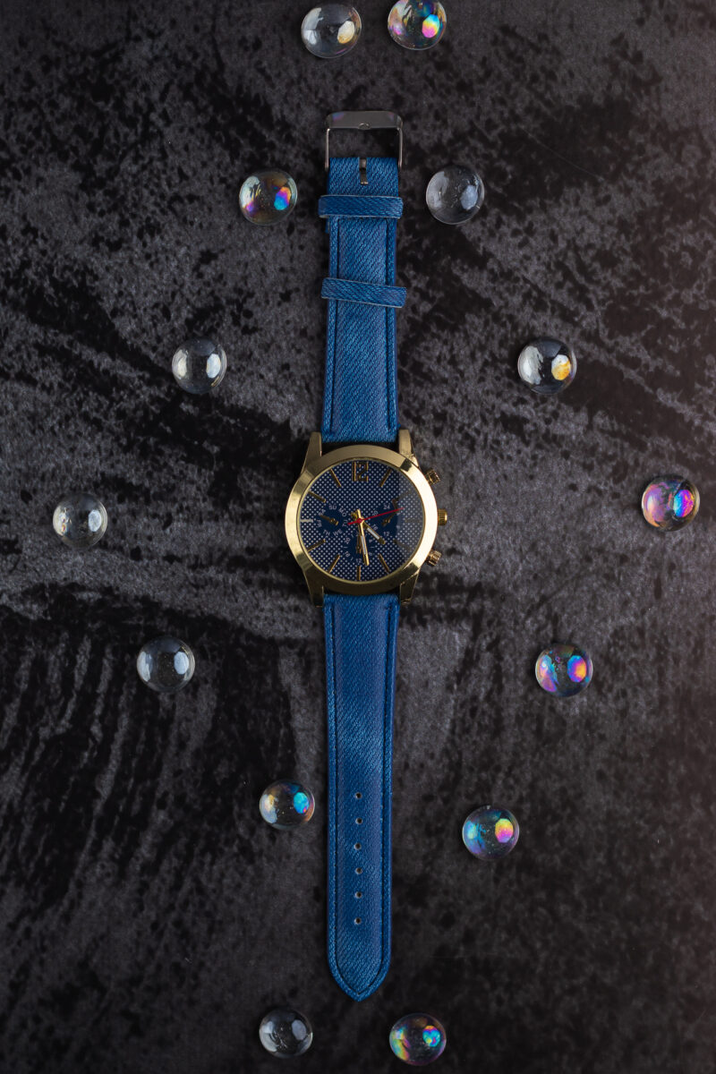 Reloj Tipo Mezclilla