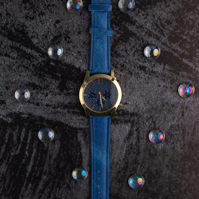 Reloj Tipo Mezclilla