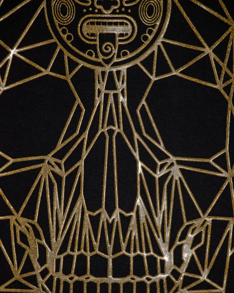 Camiseta Calavera Dorada - Image 3