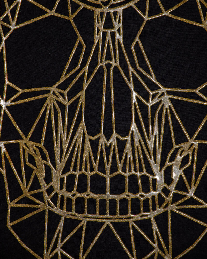 Camiseta Calavera Dorada - Image 4