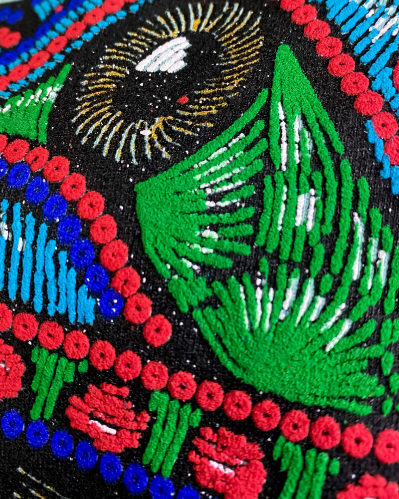 Playera Calavera Azteca Plumas - Image 6