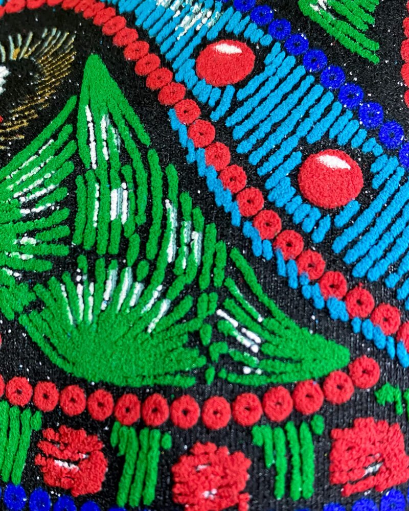 Playera Calavera Azteca Plumas - Image 7