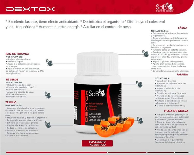 Paquete Dextox y Lipored Max - Image 3