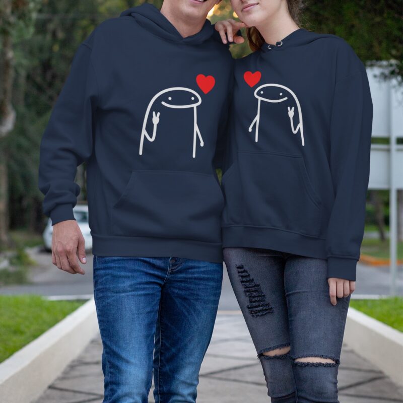 LOVE FLORK Juego de Sudaderas